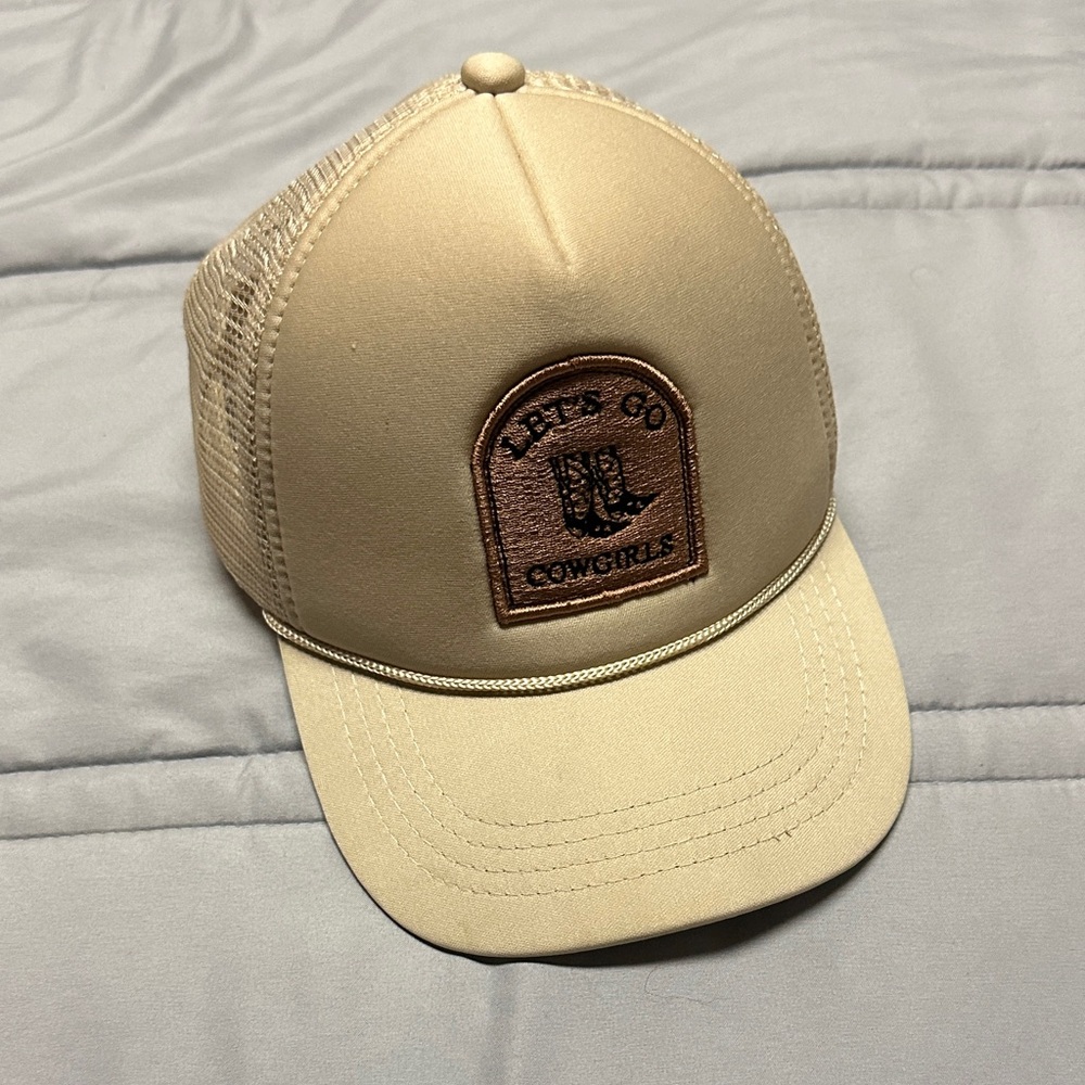 “Let’s Go Cowgirls” trucker hat